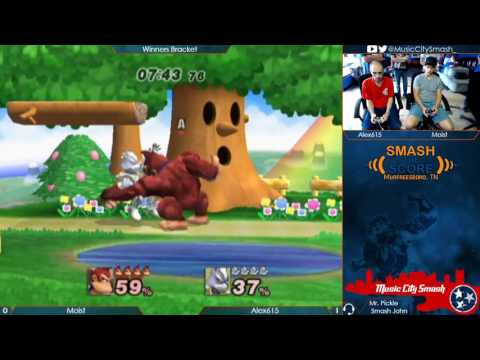 STS17 - Alex615 (Wolf) vs Moist (Donkey Kong) - Project M Singles