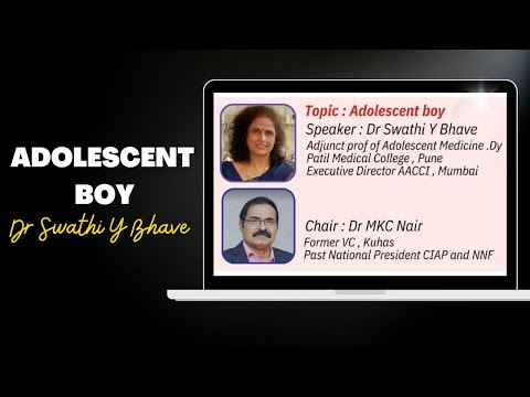 Adolescent Boy | Dr Swathi Y Bhave | AHA Webinar Series