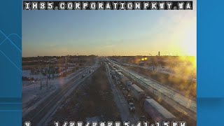 Multi-vehicle crash causing traffic delays on I-35 in Waco