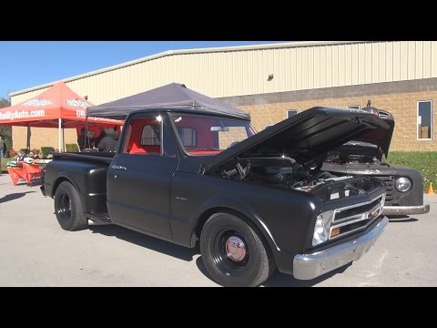 Custom 1967 Chevy C10 SWB Pickup Truck 2014 Horsepower By The River Car Show