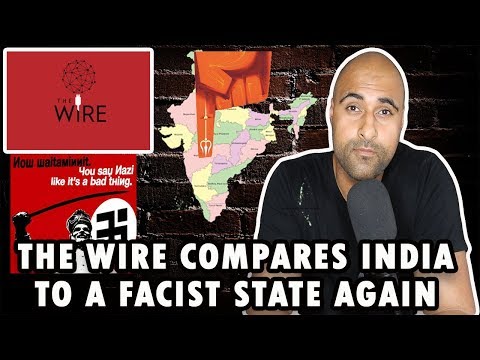 The Wire Equates India With A Fascist State(HINDI SUBTITLES) Video