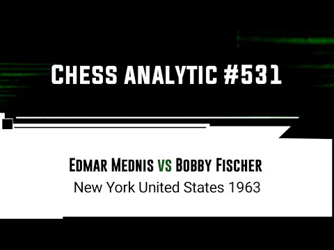 Edmar Mednis vs Bobby Fischer. New York // United States 1963