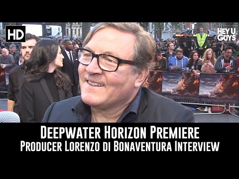 Producer Lorenzo di Bonaventura Premiere Interview - Deepwater Horizon