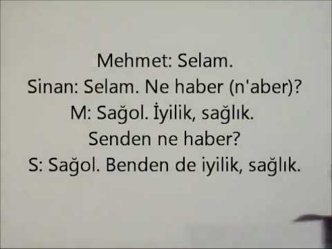 Online Turkish Lesson basic 1 part 7