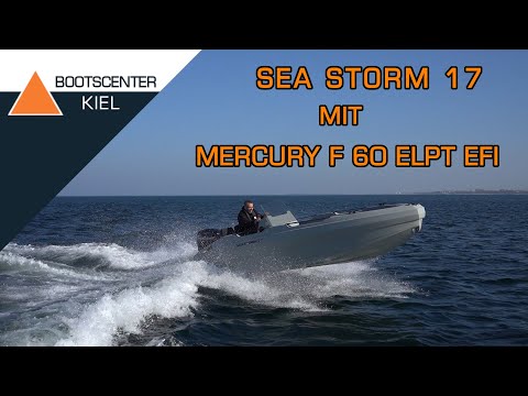 Sea Storm 17 Advantage, SeaStorm mit Mercury F 60 ELPT EFI - Bootscenter Kiel #seastorm #mercury