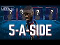 BAYERN's Dayot UPAMECANO picks his all-French 5-A-Side #UCL dream team!