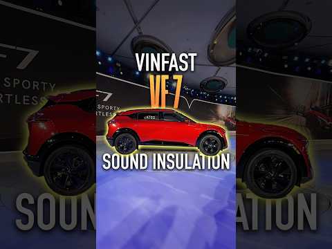 VinFast VF 7 Schalldämmungstest