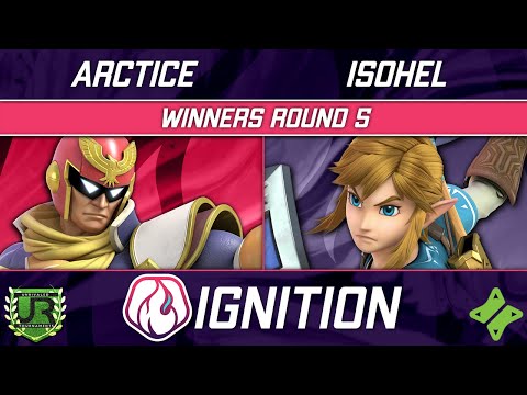 Ignition 258 WINNERS ROUND 5 - Arctice (Captain Falcon) vs isohel (Link)