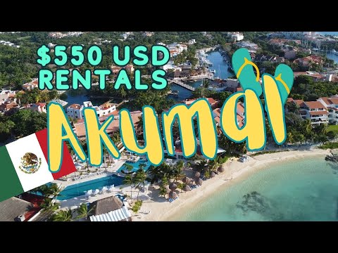 🩴Akumal is A Perfect Laid Back Beach Town in Mexico With AFFORDABLE Rentals!🤑