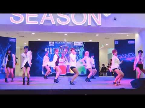 140118 TuRBow 'S' cover Nine Muses - News @Siam U Cover Dance 2014 (Audition)