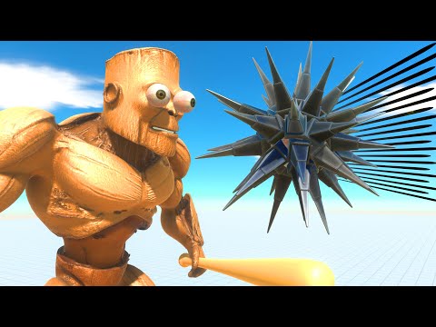 Can Anyone Dodge the Giant Spike Ball on the Death Slope?! | Animal Revolt Battle Simulator