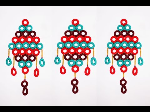 How To Make Wall Hanging Craft Idea_ Diy Wall Hanging With Woolen By Life Hacks 360 Video