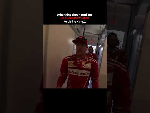 Kimi Raikkonen sent Max Verstappen off the podium in Formula 1