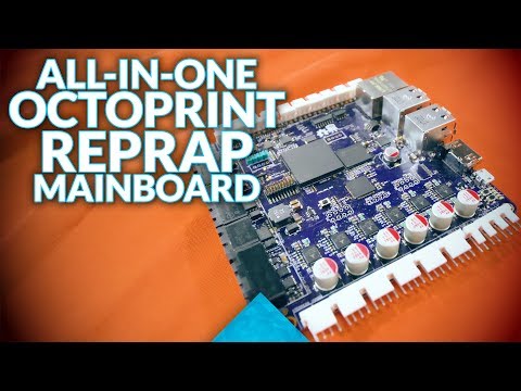 Run your 3D printer with only this Octoprint-based mainboard! "Revolve" at #MRRF2018