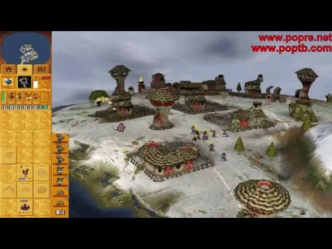 Populous 3 Original Worlds Level 1 The journey begins