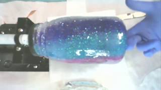 Epoxy Method - Making a Kleenex Tissue Jar - Part 1: Apply epoxy and glitter