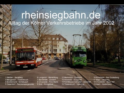 Diashow - KVB Alltag 2002