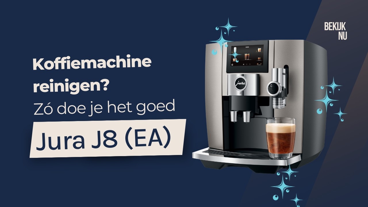 Jura J8 reinigen stap-voor-stap | Complete uitleg & onderhoud