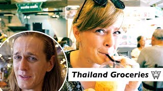 How much do Groceries cost in Thailand?! First time Grocery Shopping in Thailand!