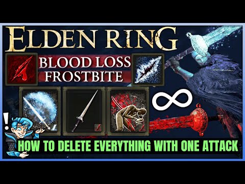Bleed Frost is OVERPOWERED - New INSANE DAMAGE Best Status Build Guide - Elden Ring!