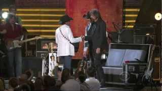 George Strait singing Boot Scootin&#39; Boogie (HD) - Brooks and Dunn ACM Last Rodeo