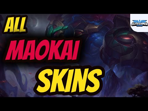 All Maokai Skins Spotlight League of Legends Skin Review