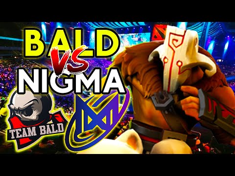 TI WINNERS SMURFING DIV 2 - Team Bald vs Nigma Galaxy with Voice Communication