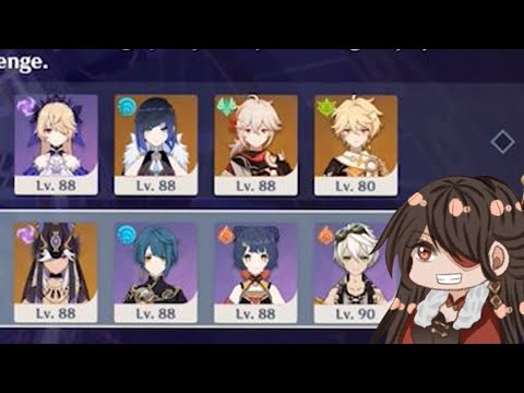 C6 Fischl Aggravate & C0 Cyno National (3.1 Spiral Abyss Full Star)