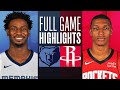 GRIZZLIES at ROCKETS | FULL GAME HIGHLIGHTS | November 22, 2023