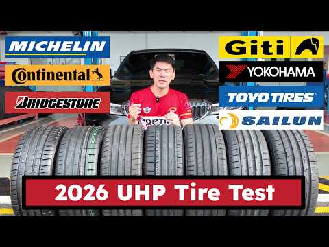 7 UHP Tires Tested — How Much Better Are Big Brands?