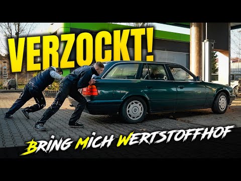 BMW = Bring mich Wertstoffhof? Hat uns das Glück verlassen? Wiederbelebung E34, 14Jahre Standzeit |