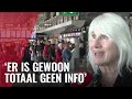 Chaos op Schiphol door staking: reizigers gefrustreerd