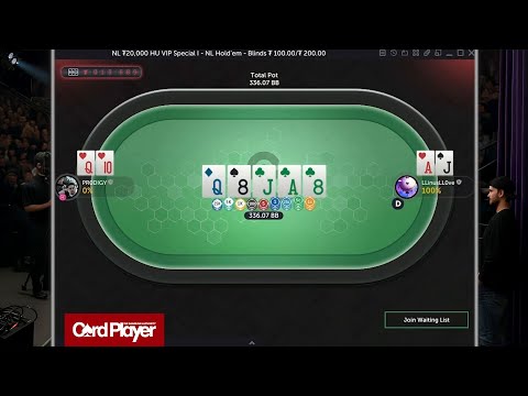 LLinusLLove vs. PRODIGY Biggest Pots - BEST POKER PLAYERS