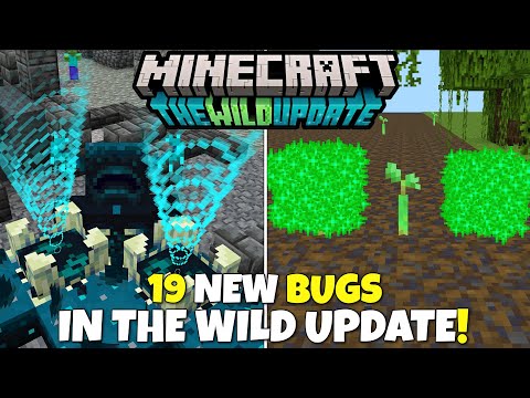 19 New Bugs In 1.19 That NEED To Be Fixed! Minecraft Bedrock Edition Wild Update