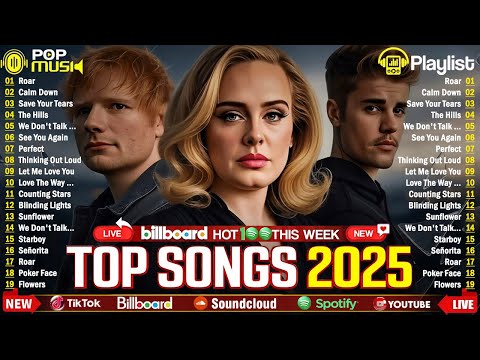 Adele, Rihanna, Selena Gomez, Dua Lipa, Bruno Mars, The Weeknd, Maroon 5, Zayn 🎇 Billboard Hot 100