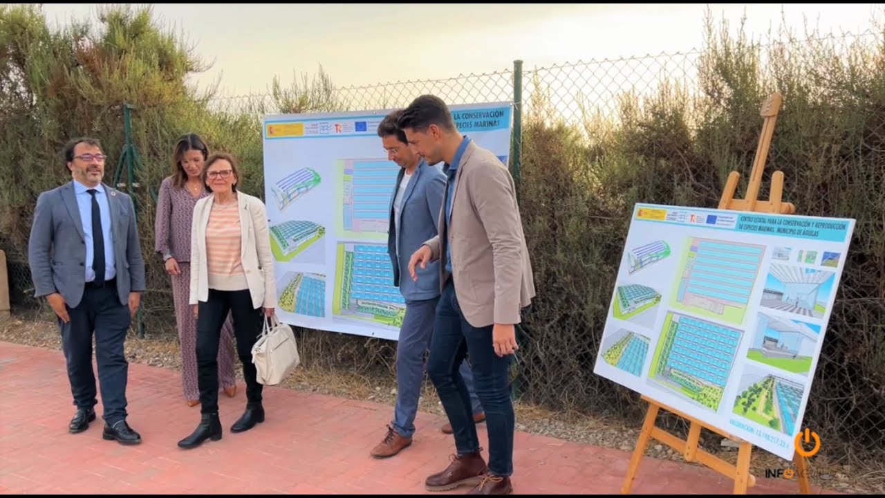 Águilas acogerá el primer Centro para la Conservación y Producción de Especies Marinas en la Región de Murcia