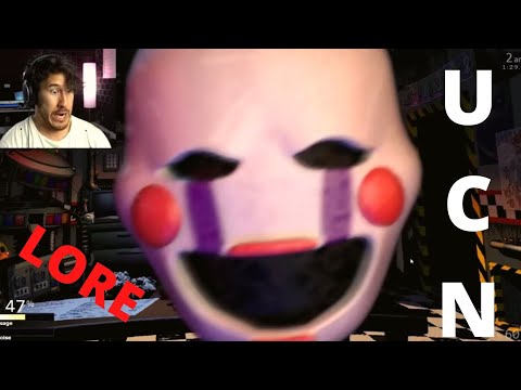 Mark predicts the Entire Lore of FNAF UCN in ONE Sentence!!! - Ultimate Custom Night