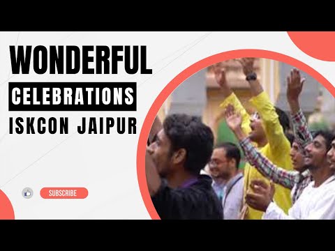 Wonderful ✨ Celebrations 🎉 at ISKCON Jaipur