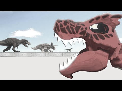 Run Across the Unstable Bridge or Get Caught by the Devil Lego T-Rex!