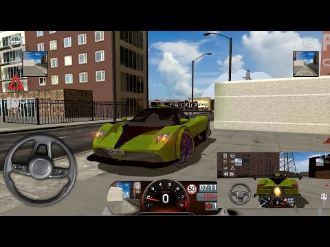 PAGANI ZONDA R driving school simulator gameplay 