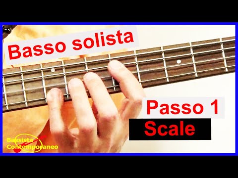 SOLO BASS step 1: SCALES - Develop your unique playing style in 5 steps
