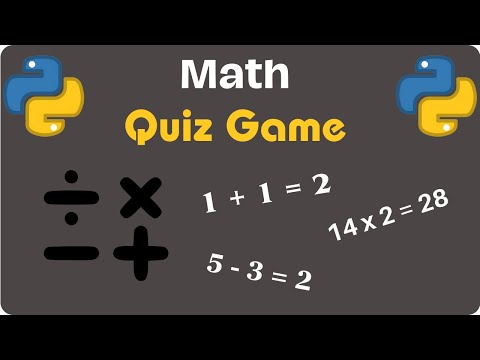 Python Math Quiz
