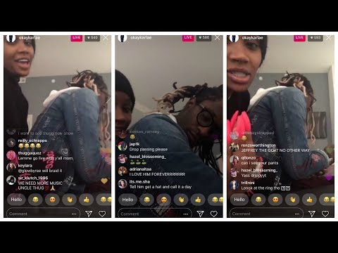 Fans Ask Jerrika Karlae If Young Thug Sold His Soul Yet on IG Live!!!