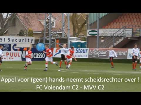 FC Volendam C2 - MVV C2 (fout scheids)