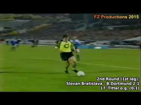 1994-1995 Uefa Cup: Borussia Dortmund Goals (Road to Semifinals)