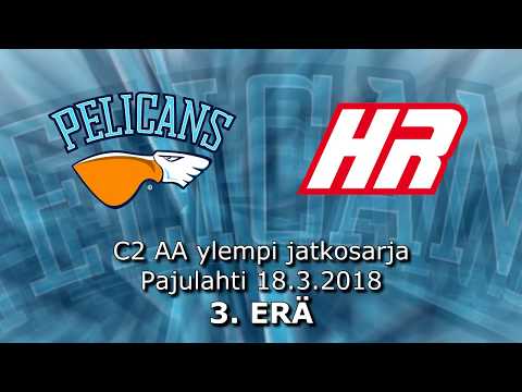 Su 18.3.2018 Pelicans C2 Akatemia - Jää-Ahmat HyRi, erä 3