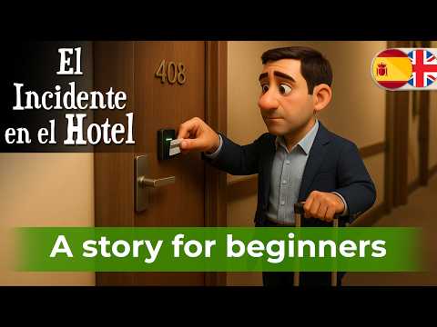 LET'S LEARN SPANISH with Simple Story (A1-A2)