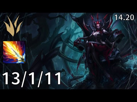 Elise Jungle vs Xin Zhao - EUW Master | Patch 14.20