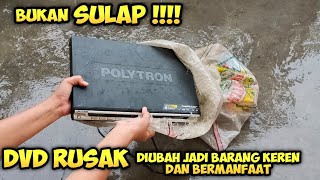 Download lagu Manfaatkan DVD rusak jadi barang yang berguna mp3