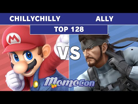 Momocon 2019 CAF | Chillychilly (Mario, Pikachu) vs Ally (Snake) Top 128 Winners - Smash Ultimate